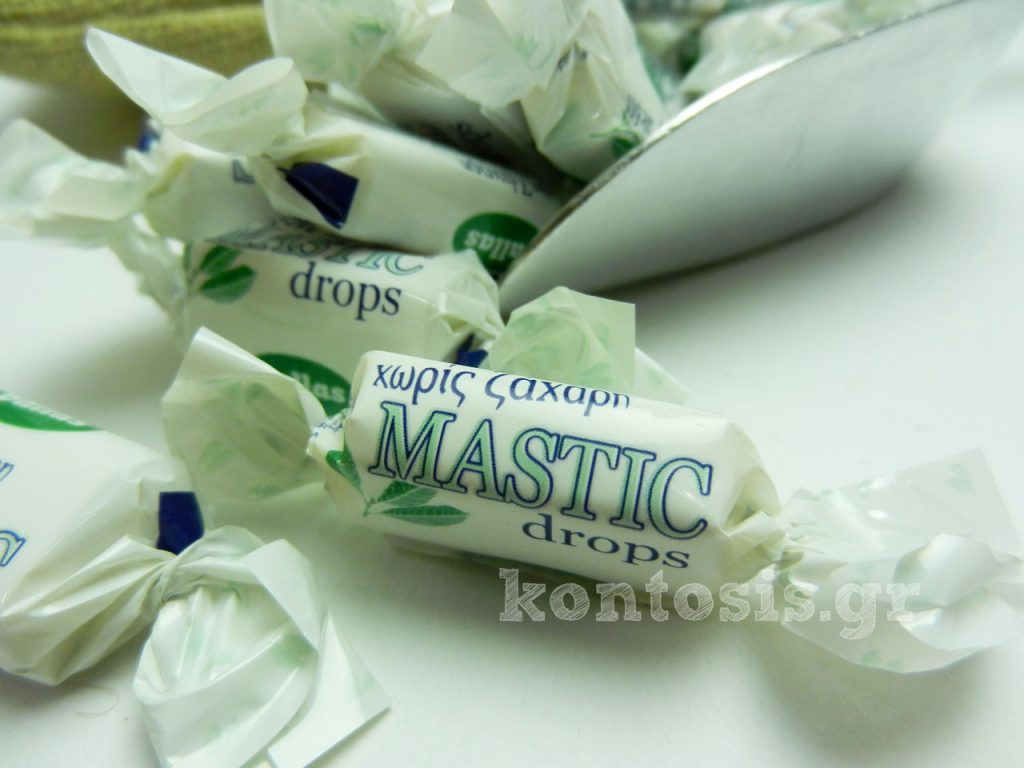 Karameles mastixa-mastic drops-sugar free