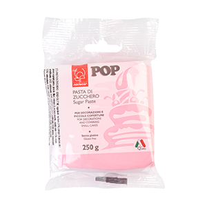 Sugar paste pink-250gr-gluten free