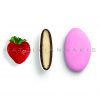 white chocolate & chocolate (55% cocoa) with a thin layer of sugar coating-strawberry taste
