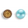 crispy core of cereals & milk chocholate with a thin layer of sugar coating-light blue pearlscent